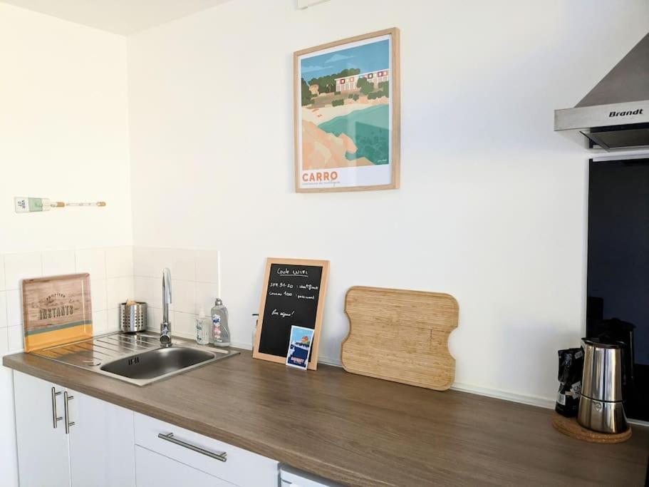 Sausset-Les-Pins, T2 Bord De Mer Extérieur photo